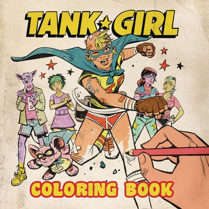 Tank Girl: Coloring Book