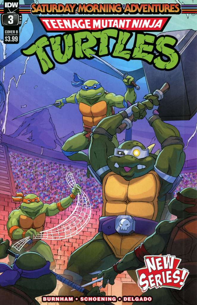Teenage Mutant Ninja Turtles: Saturday Morning Adventures Continued #3 Variation B