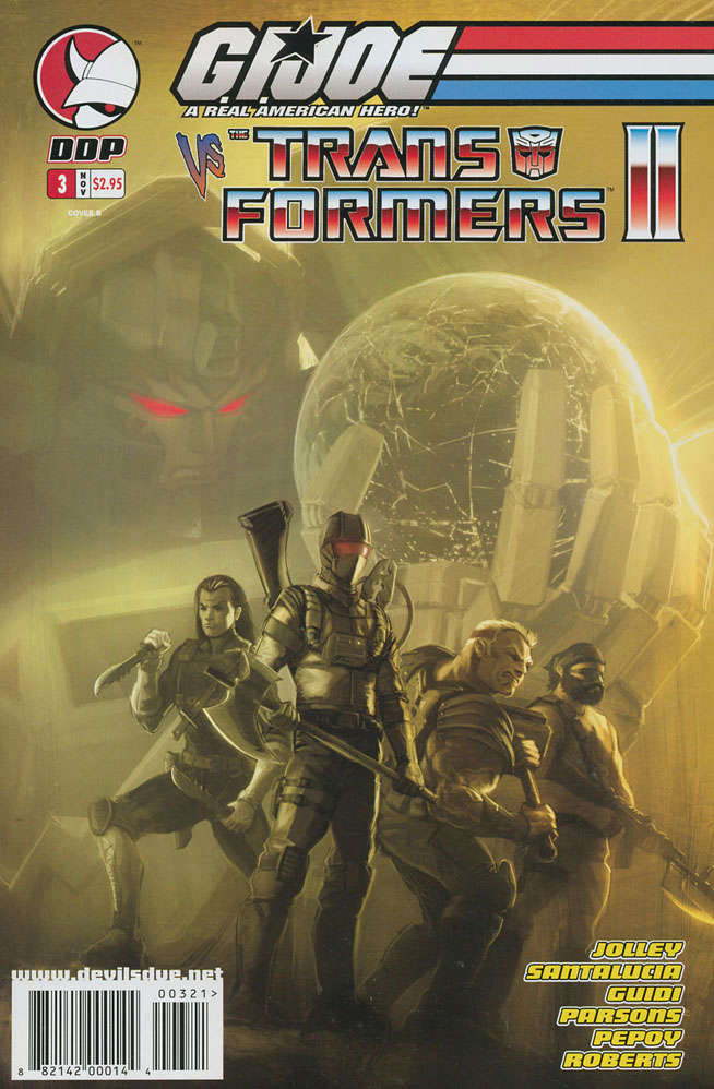 G.I. Joe vs. The Transformers (Vol. 2) #3 Variation B