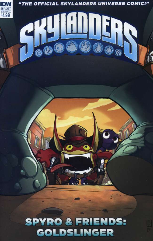 Skylanders Quarterly—Spyro &amp; Friends: Goldslinger
