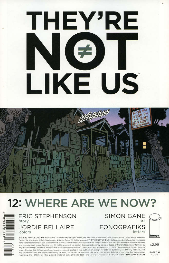 They’re Not Like Us #12