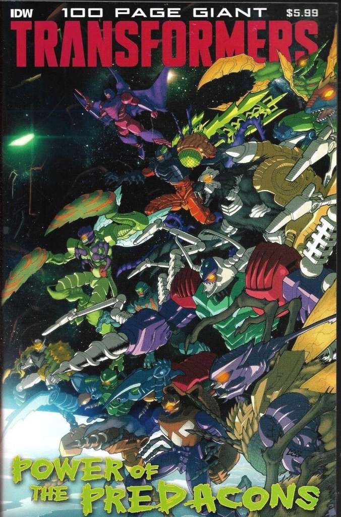 Transformers 100-Page Giant: Power of the Predacons