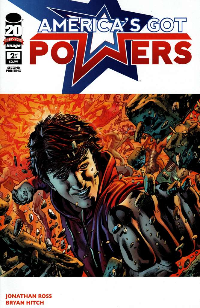 America’s Got Powers #2  - 2nd printing
