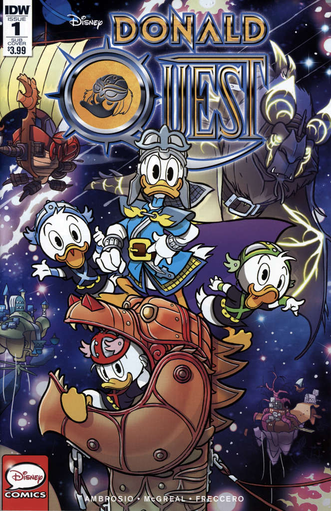 Donald Quest #1 Variation A
