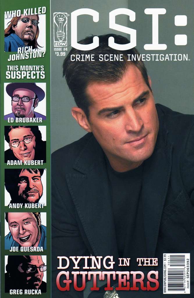 CSI: Dying in the Gutters #4