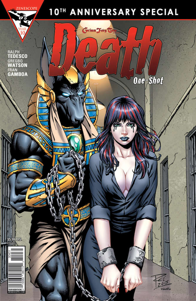 Grimm Fairy Tales Presents Death #1 Variation C