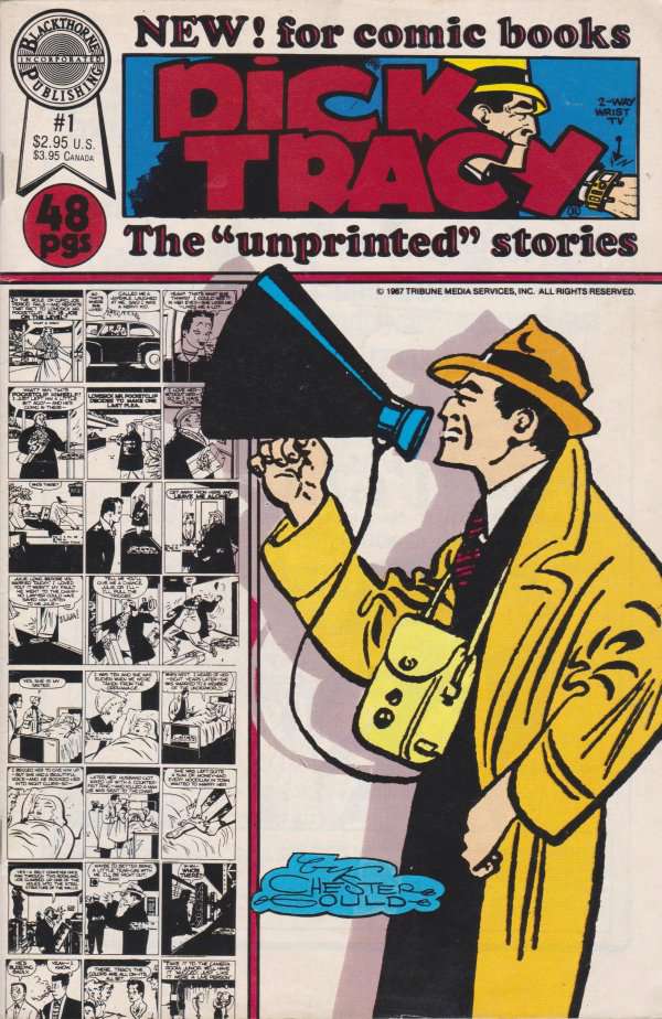 Dick Tracy “Unprinted Stories”