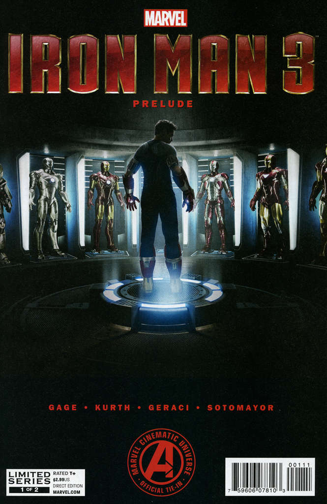 Marvel’s Iron Man 3 Prelude #1