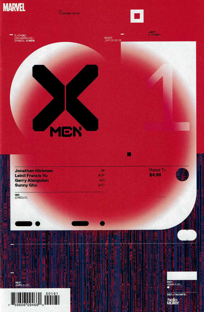 X-Men (5th Series) #1 Variation E