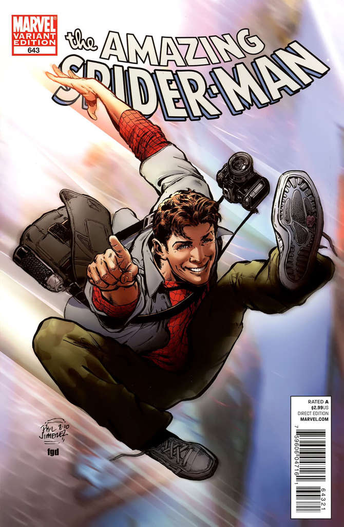 The Amazing Spider-Man #643 Variation A