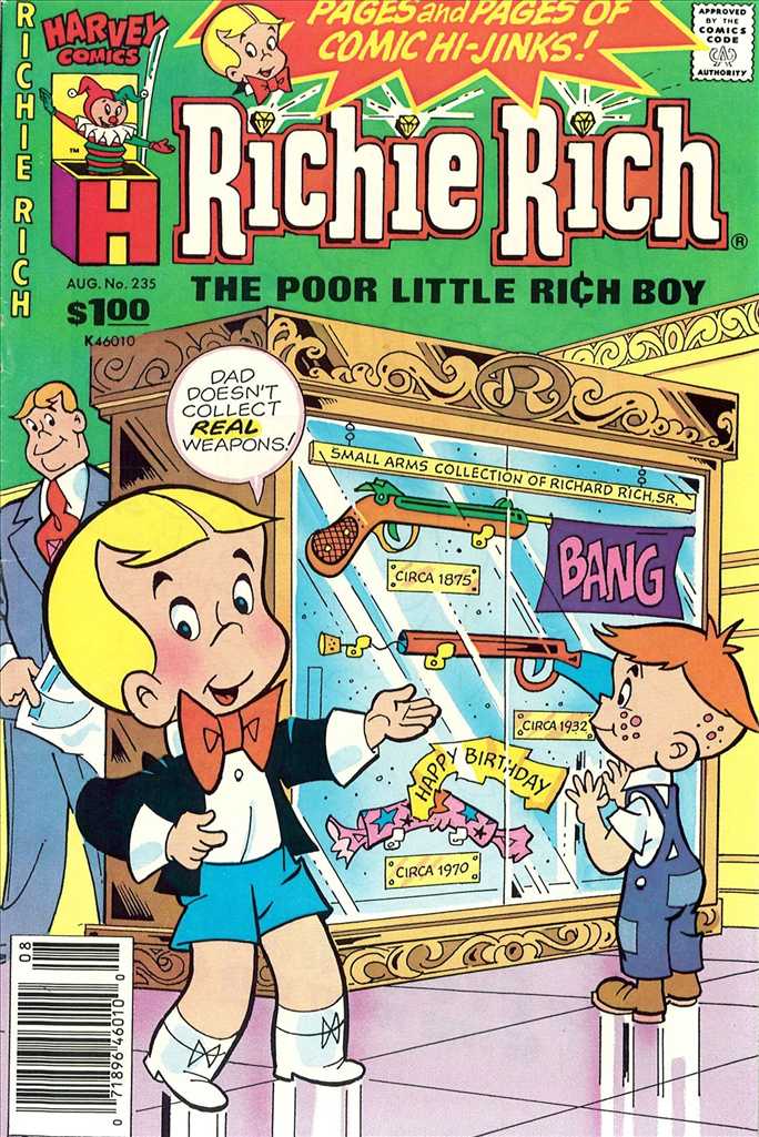 Richie Rich (1st Series) #235 Newsstand Edition