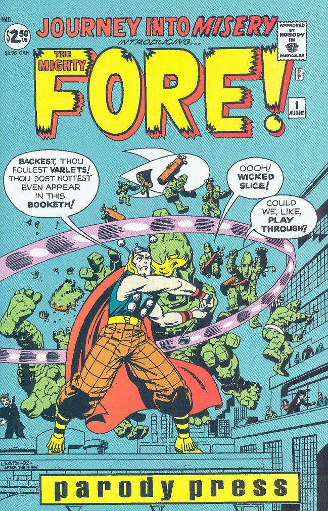 The Incredible Punk/The Mighty Fore #1 Variation B