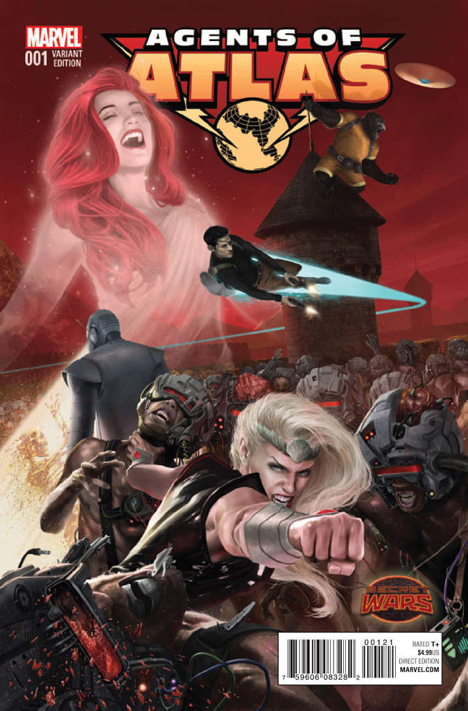 Secret Wars: Agents Of Atlas #1 Variation A