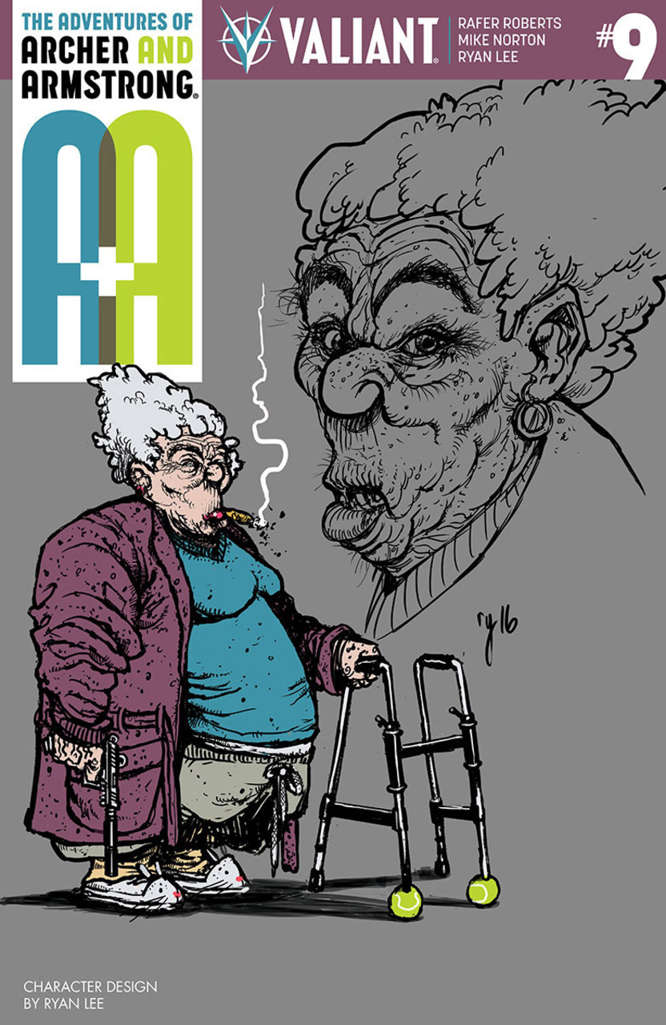 A&A: The Adventures of Archer & Armstrong #9 Variation C