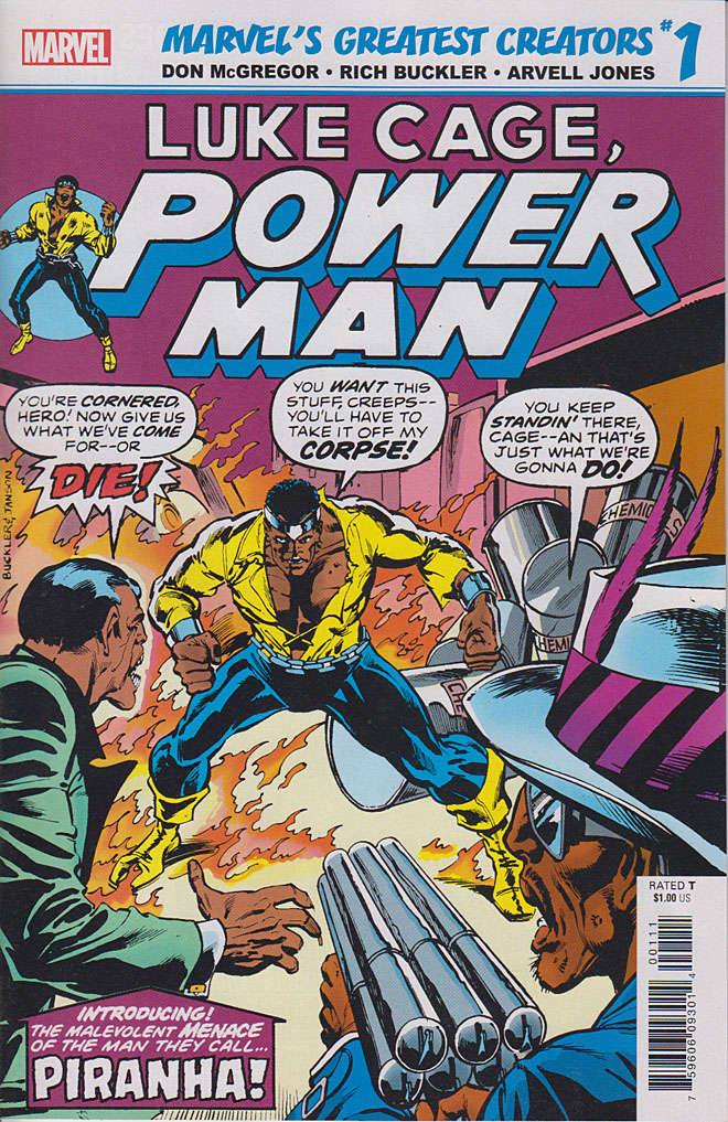 Marvel’s Greatest Creators: Luke Cage, Power Man—Piranha #1