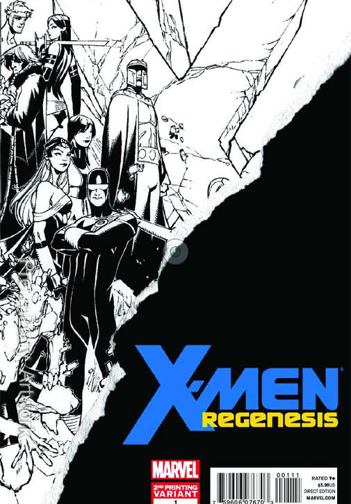 X-Men: Regenesis #1 Variation A - 2nd printing