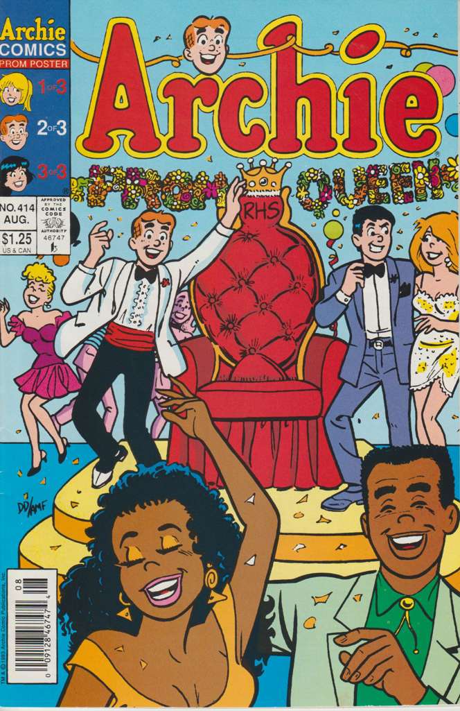 Archie #414 Newsstand Edition