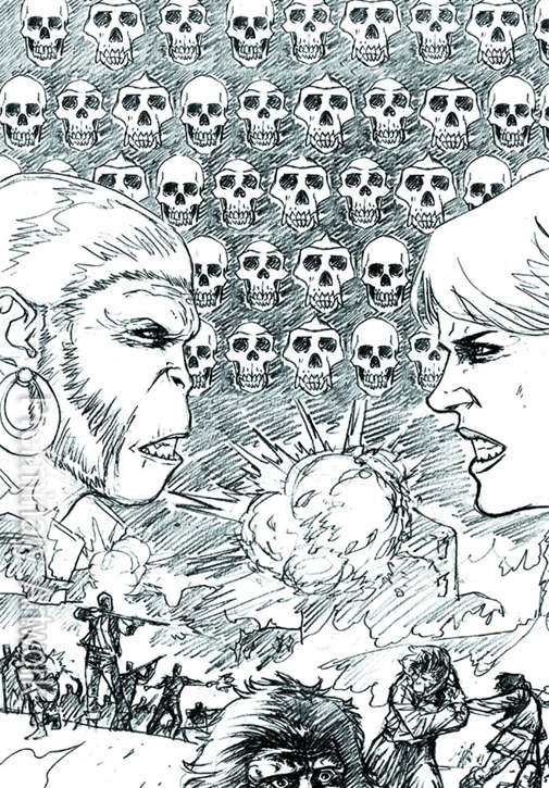 Planet of the Apes (5th Series) #13 Variation C