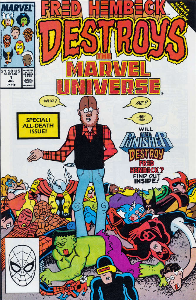 Fred Hembeck Destroys the Marvel Universe #1