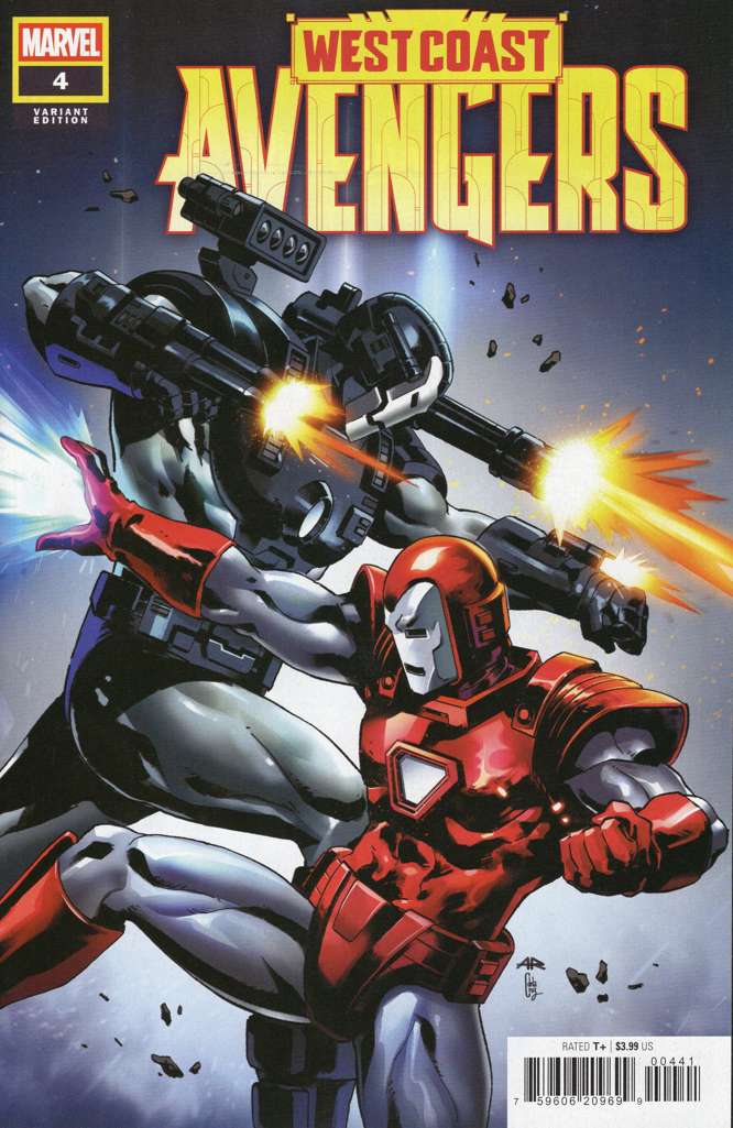 West Coast Avengers (3rd Series) #4 Variation C
