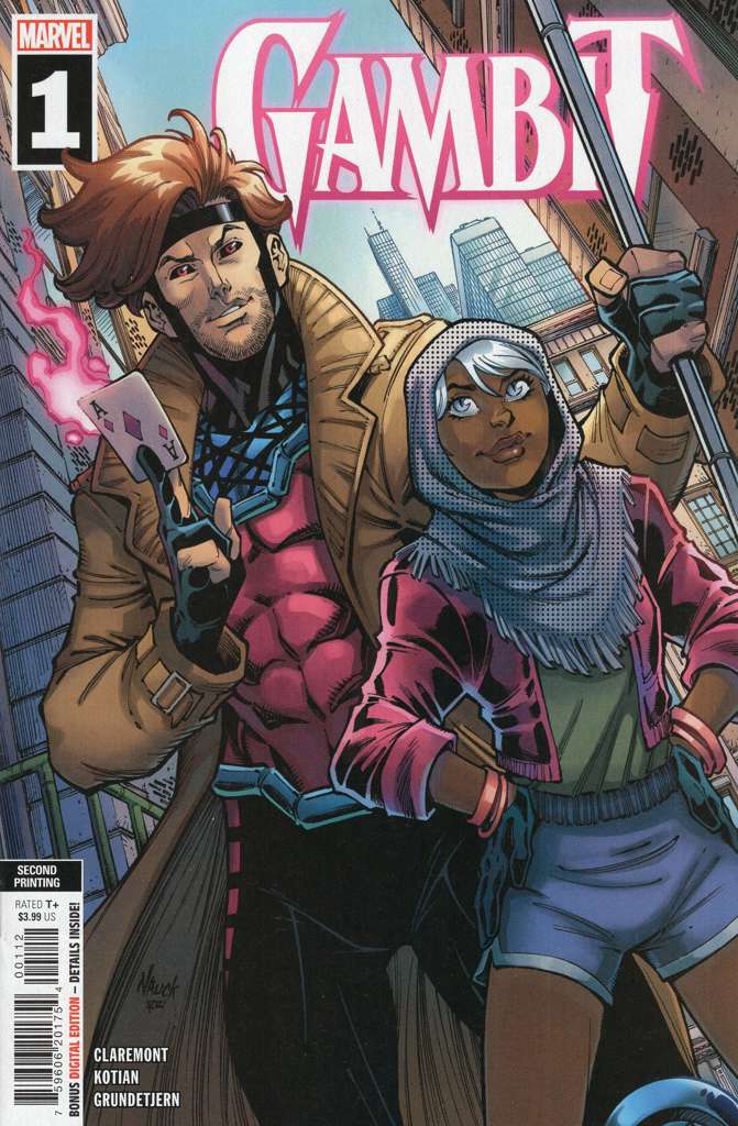 Gambit (8th Series) #1  - 2nd printing