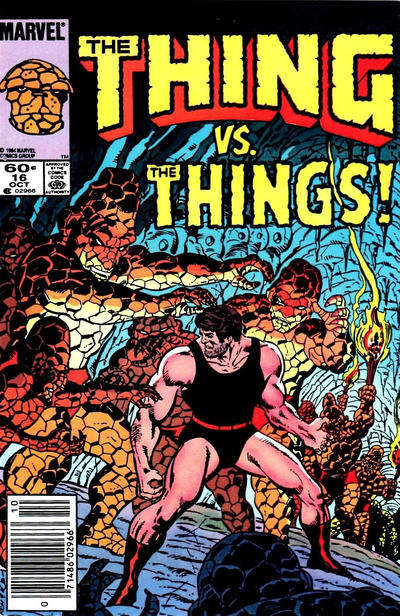 The Thing #16 Newsstand Edition