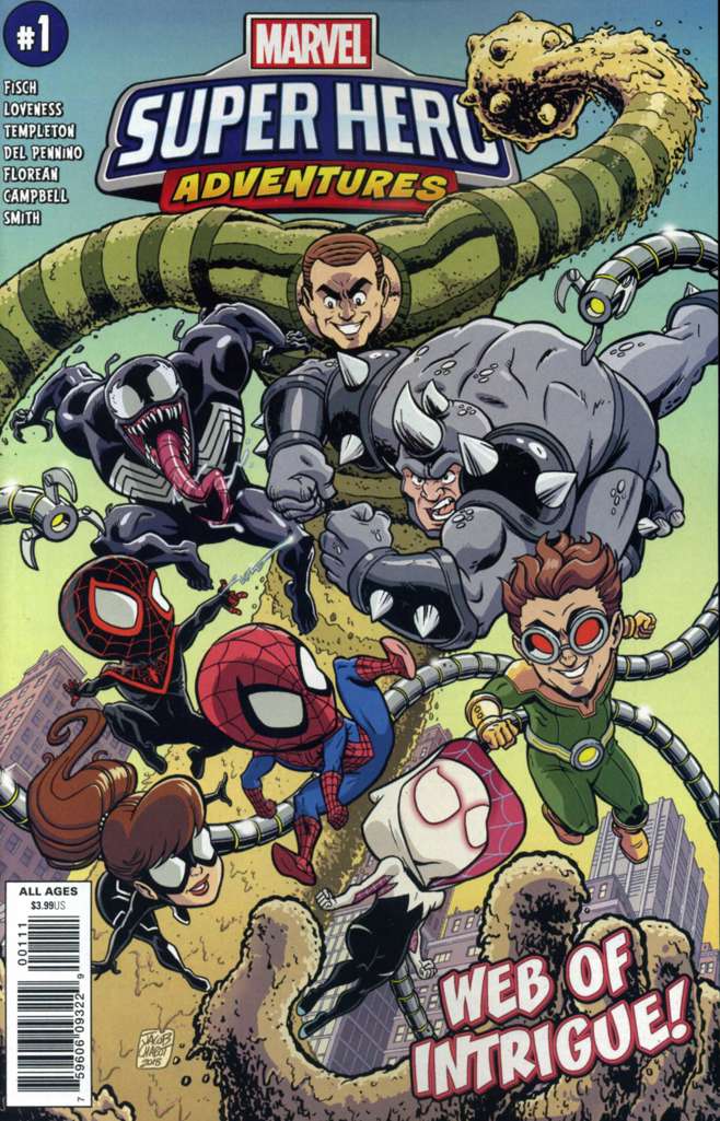 Marvel Super Hero Adventure: Spider-Man—Web of Intrigue #1