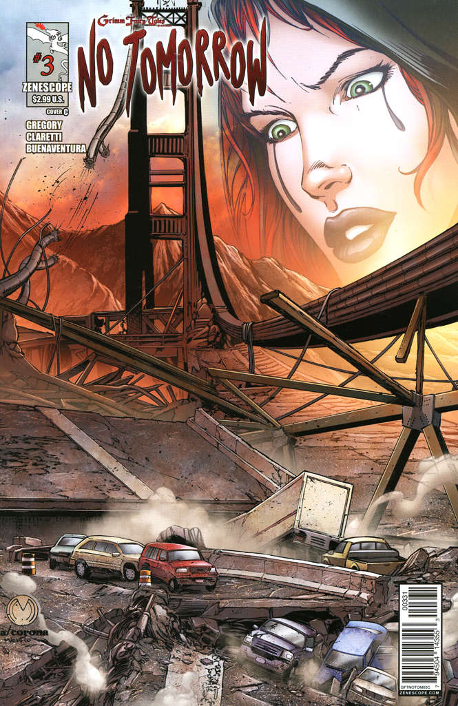 Grimm Fairy Tales presents No Tomorrow #3 Variation C