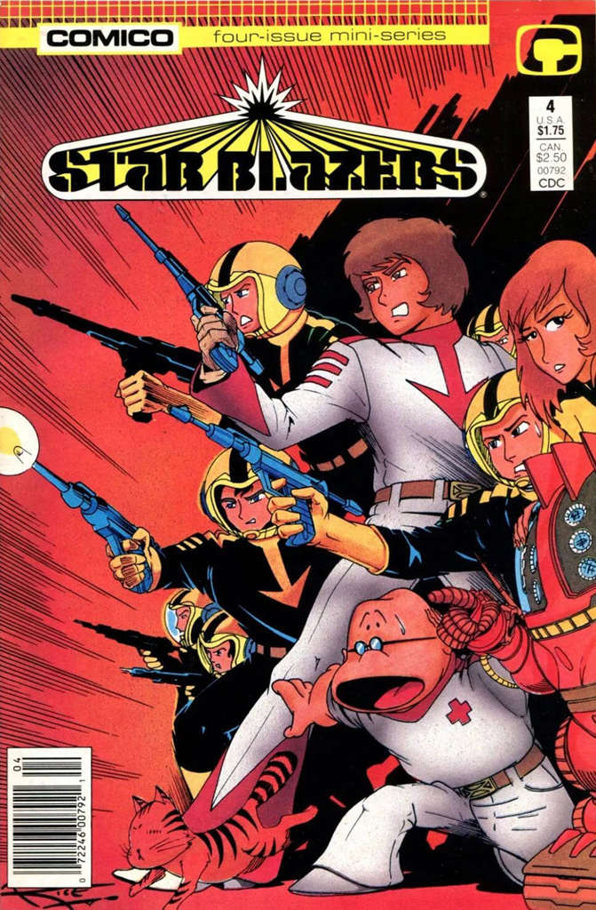 Star Blazers #4 Newsstand Edition