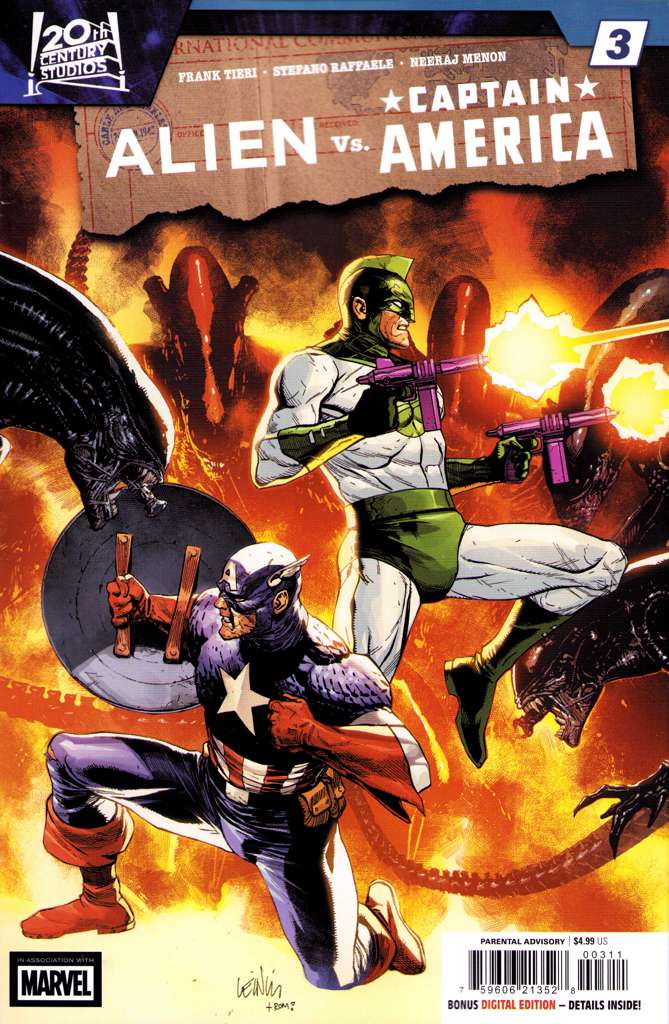 Alien vs. Captain America #3