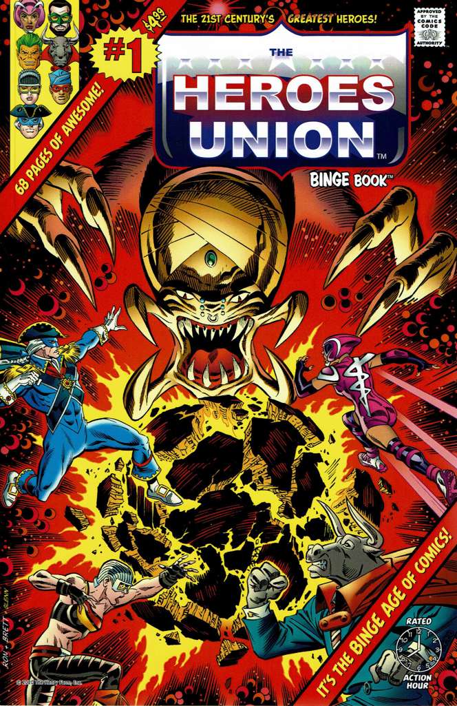 Sitcomics Presents The Heroes Union Binge Book