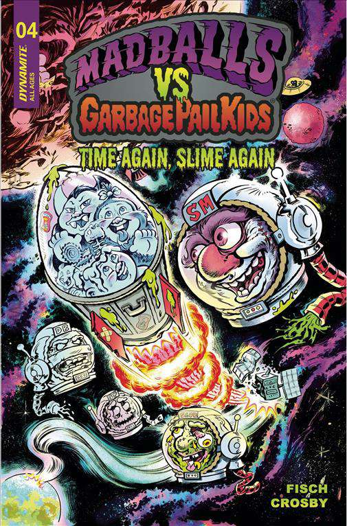 Madballs Vs. Garbage Pail Kids: Time Again, Slime Again #4 Variation B