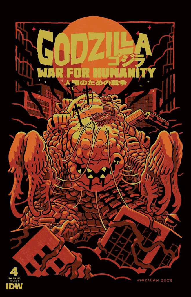 Godzilla: War for Humanity #4 Variation A