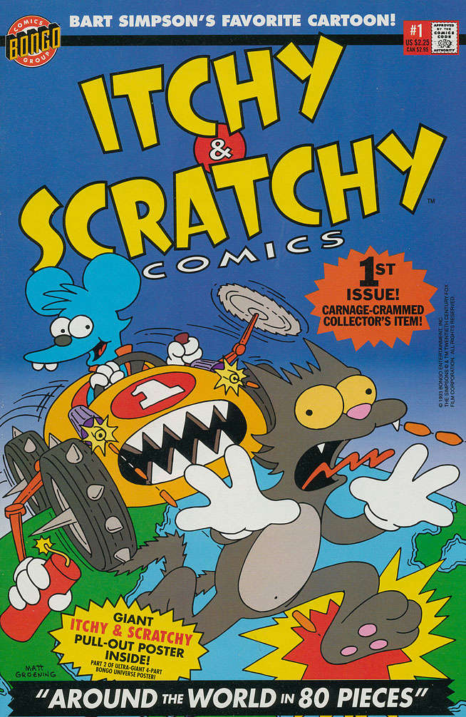Itchy &amp; Scratchy Comics