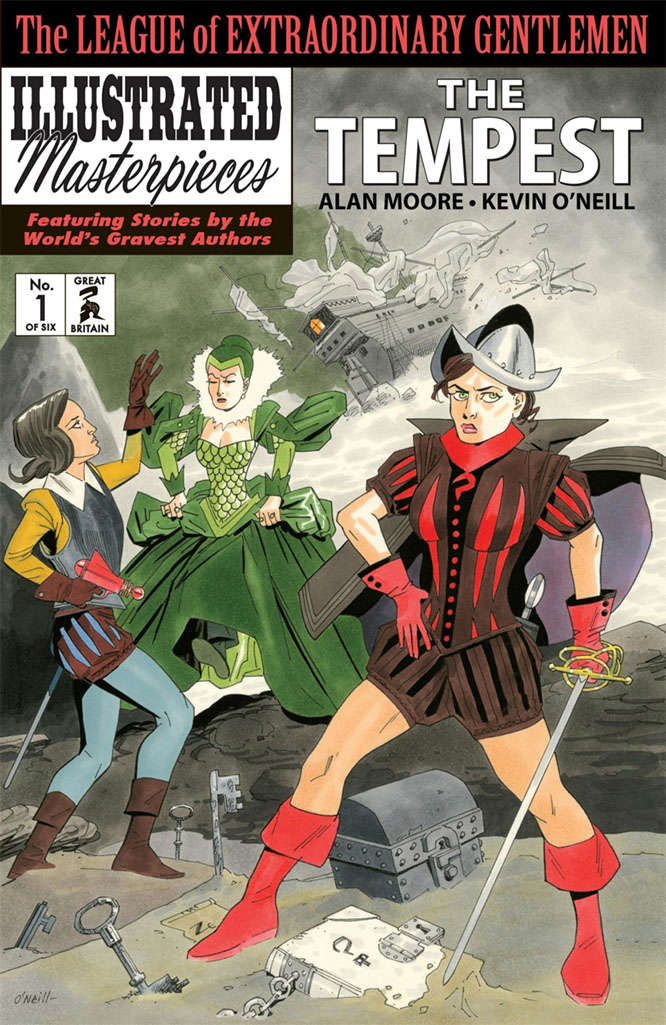 The League of Extraordinary Gentlemen Volume 4: The Tempest #1 Variation A