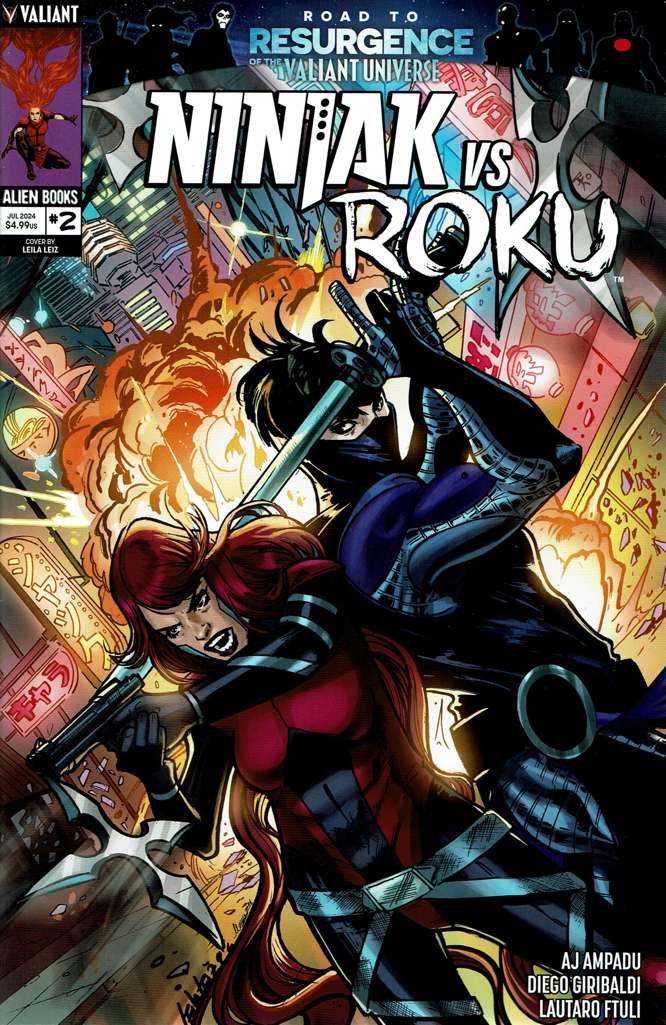 Ninjak Vs. Roku #2 Variation A