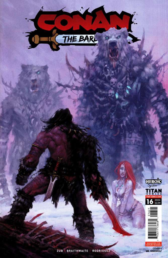 Conan: The Barbarian (Titan) #16 Variation B