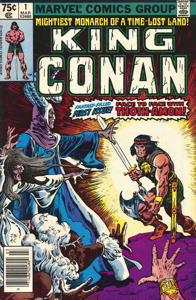 King Conan #1 Newsstand Edition