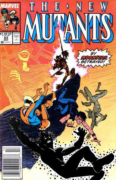The New Mutants #83 Newsstand Edition