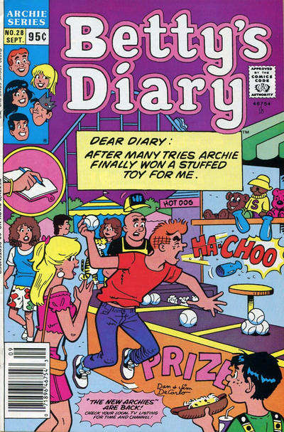 Betty’s Diary #28 Newsstand Edition