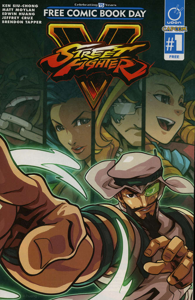 Street Fighter V Free Comic Book Day #2016
