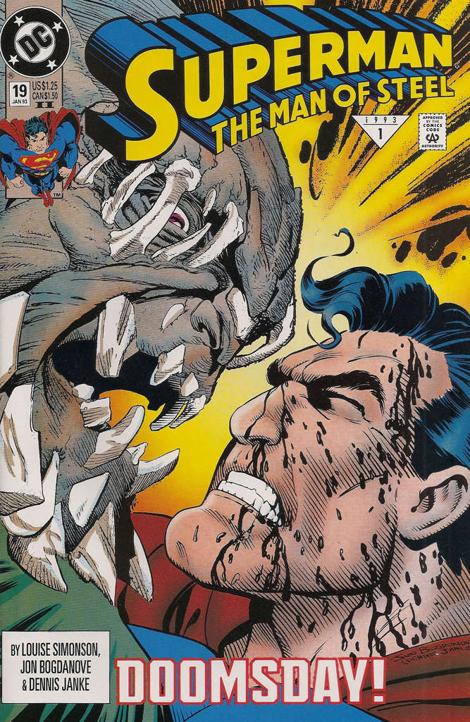 Superman: The Man of Steel #19  - 2nd printing