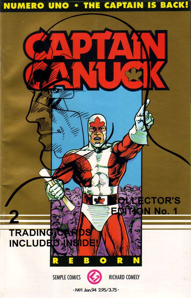 Captain Canuck Reborn #1 Gold Edition