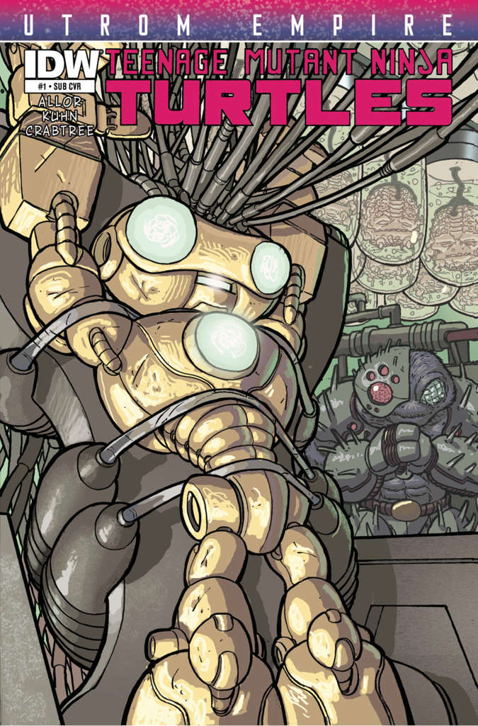Teenage Mutant Ninja Turtles Utrom Empire #1 Variation B