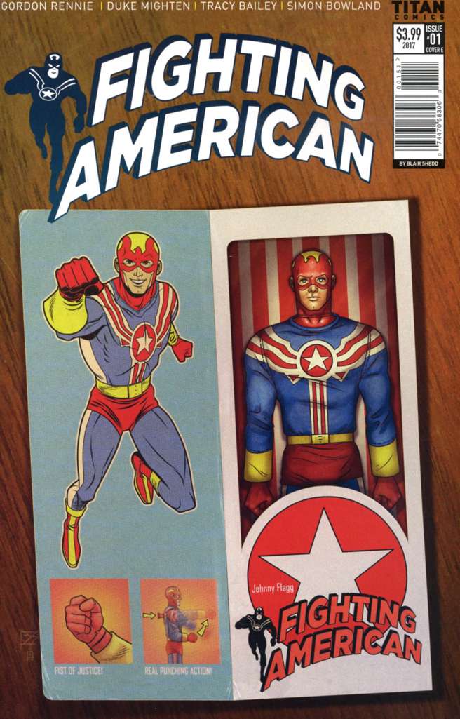 Fighting American (Titan, 2nd Series) #1 Variation E