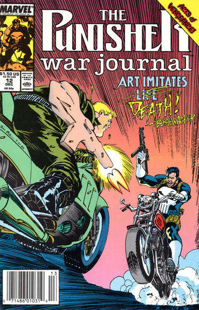 The Punisher War Journal #12 Newsstand Edition