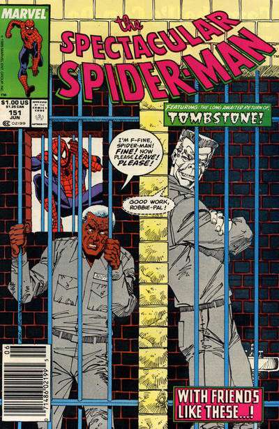 The Spectacular Spider-Man #151 Newsstand Edition