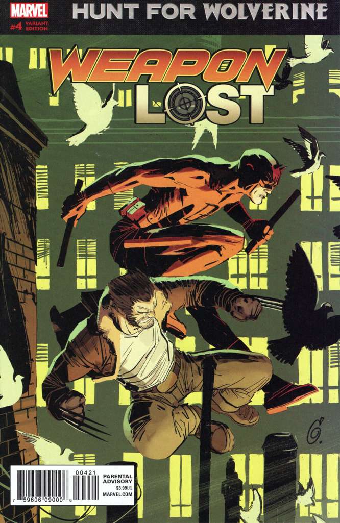 Hunt for Wolverine: Weapon Lost #4 Variation A