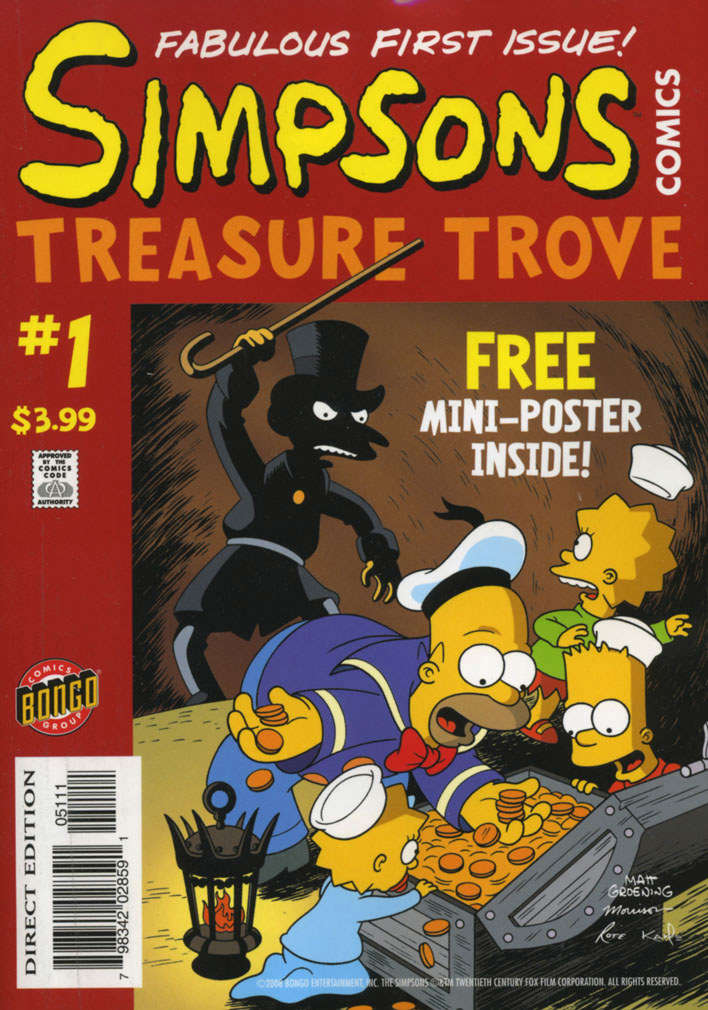 Simpsons Comics Treasure Trove (Bongo)