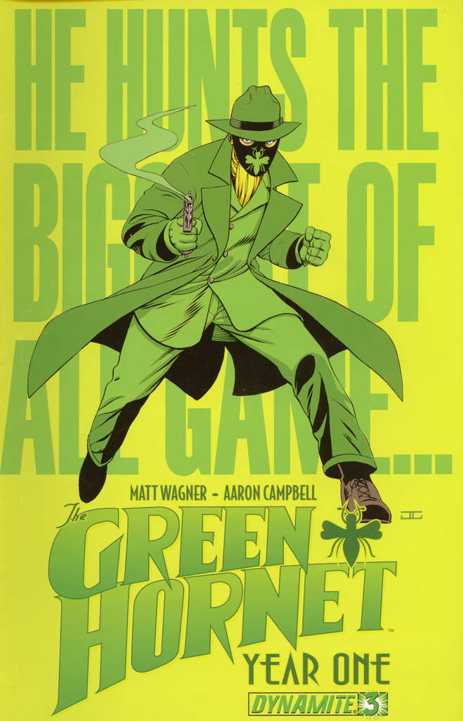Green Hornet: Year One #3 Variation A